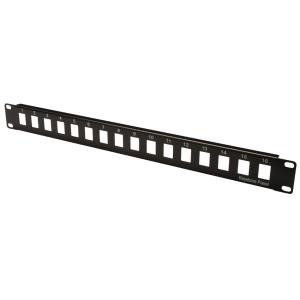 19' Modular Patch Panel Leergehäuse, 16 Port DIGITUS DN-91400 (4016032280750)