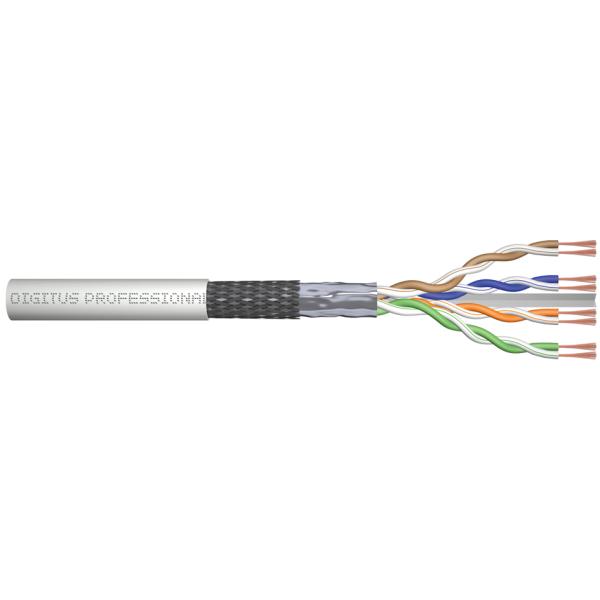 Roh-Patchkabel Kat. 6, SF/ UTP, 100 m, grau DIGITUS DK-1633-P-1 (4016032425953)