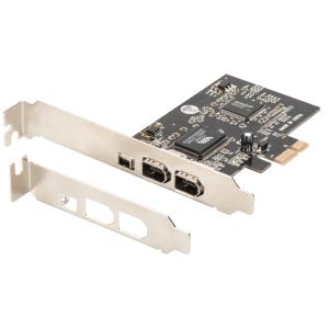 FireWire 1394a PCI-Express Karte, 2+1 Port DIGITUS DS-30201-5 (4016032442592)