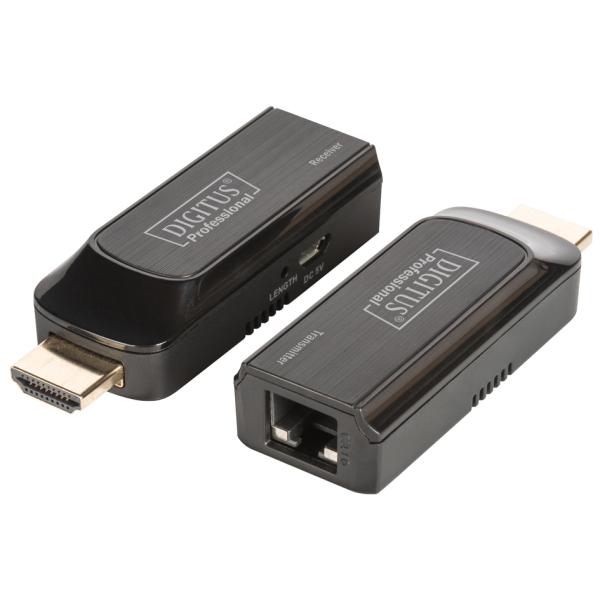 Mini HDMI Extender Set, Full HD, 50 m DIGITUS DS-55203 (4016032435006)