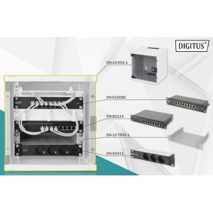 10' Netzwerk-Set, 6 HE, (B)312 x (T)300 mm DIGITUS DN-10-SET-1 (4016032455363)