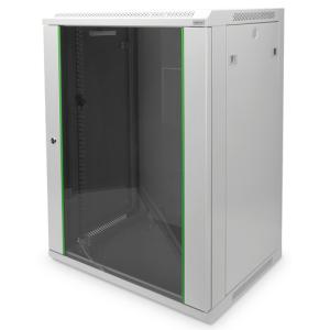 19' Wandverteiler Dynamic Basic, 16 HE, 600 x 450 mm DIGITUS DN-19 16-U-EC-S (4016032257844)