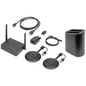 Wireless Präsentationssystem Click & Present Pro DIGITUS DS-55317 (4016032478492)