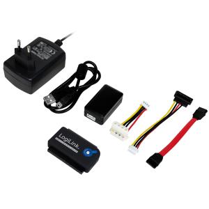 USB 2.0 - SATA und IDE Adapterkabel, Länge: 1, 2 m LogiLink AU0006C (4260113567470)