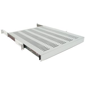 LogiLink 19' Fachboden, 1 HE, ausziehbar, (T)800 mm, schwarz SF1S85B (8698800001345)