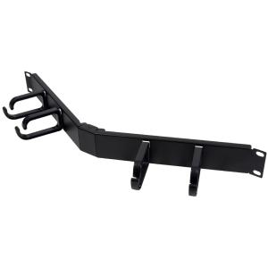 LogiLink 19' Rangierpanel, 1 HE, gewinkelt, lichtgrau OR103G (4052792043976)