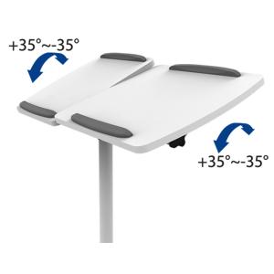 Multimedia Projektionswagen, weiß/ grau LogiLink BP0067A (4052792059809)