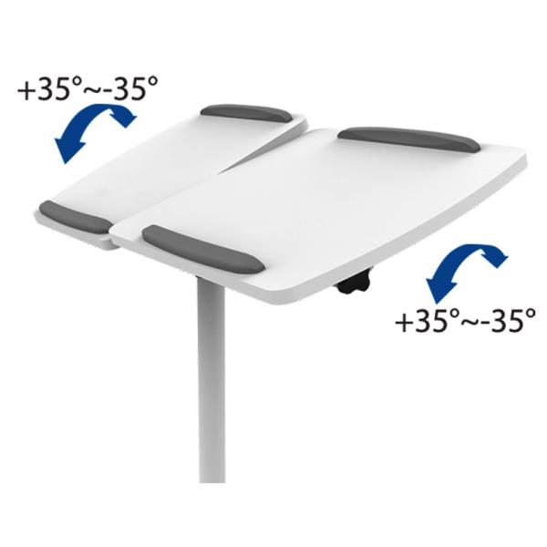 Multimedia Projektionswagen, weiß/ grau LogiLink BP0067A (4052792059809)