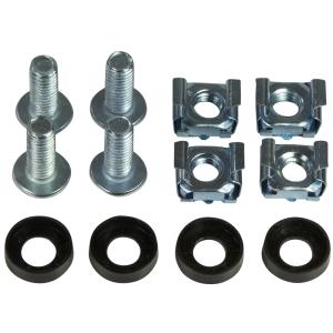 LogiLink Kabelführungsbügel-Set, Stahl, 80 x 80 mm, verzinkt OR0003 (4052792061772)