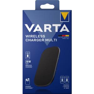 Induktions-Ladegerät Wireless Charger Multi 20 W VARTA 57906101111 (4008496056026)