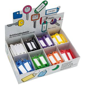Schlüsselanhänger mit Ring, 200er Display WEDO 262 8018 (4003801783499)