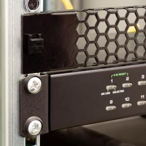 LogiLink 19' Belüftungsblende, werkzeuglos, 1 HE, schwarz PN110B (4052792070309)