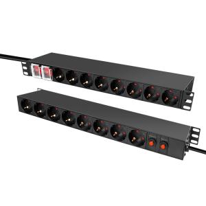LogiLink 19' Steckdosenleiste 16-fach, Überspannungsschutz PDU1601 (4052792072617)