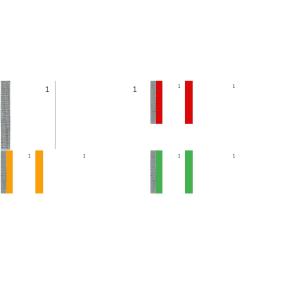 Bon-Block, weiß, Maße: (B)135 x (H)60 mm ELVE 23 (3416790000231)