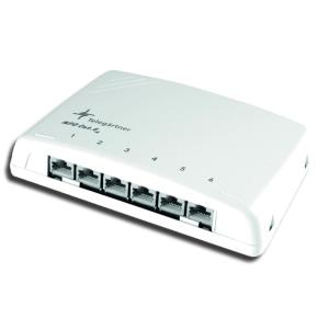 Telegärtner Modular Patch Verteiler Kat.6A, 6 x RJ45 100006990 (4018359368104)