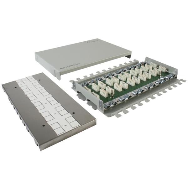 Telegärtner Verbindungsmodul als Wandgehäuse, Kategorie 7, 100023275 (4018359289447)