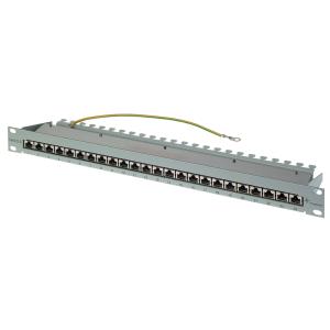 Telegärtner 19' Patch Panel, K Class EA(tief), 24 x RJ45 100007018 (4018359402273)