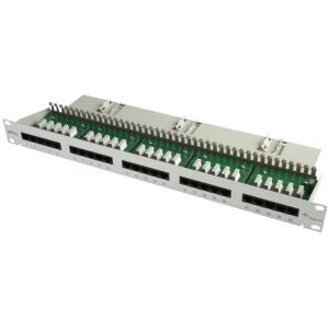 Telegärtner 19' ISDN Patch Panel 50 ISDN RJ45 Port 8(4) 100007039 (4018359296469)
