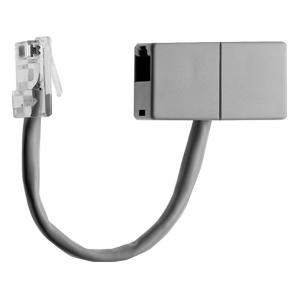 Telegärtner ISDN Anschlußdoppler RJ45 8(4)Stecker-2xRJ458(4) 100023145 (4018359170509)