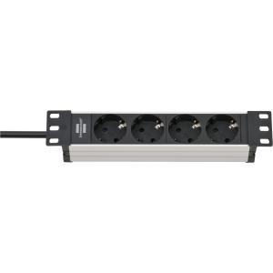 10' Steckdosenleiste Alu-Line, 4-fach brennenstuhl 1390007004 (4007123662685)