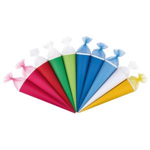 Schultüte, rund, 700 mm, farbig sortiert herlitz 300003655 (4008110526522)