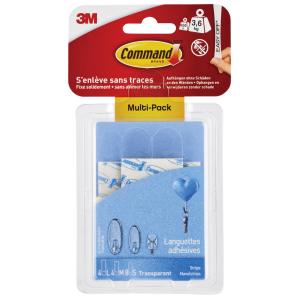 3M  Nachfüllpackung Strips, transparent, sortiert Command 17200CLRFGN (4046717200261)