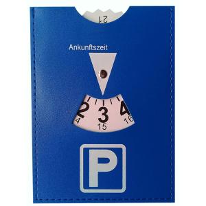 Parkscheibe, aus Kunstleder, blau IWH 007416 (4045914074163)