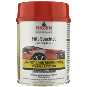 Performance Füll-Spachtel, 1 kg, hellgrau NIGRIN 72111 (4008153721113)