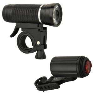 Fahrrad-LED-Beleuchtungs-Set ALU 30/ 15 Lux FISCHER 85348 (4008153853487)
