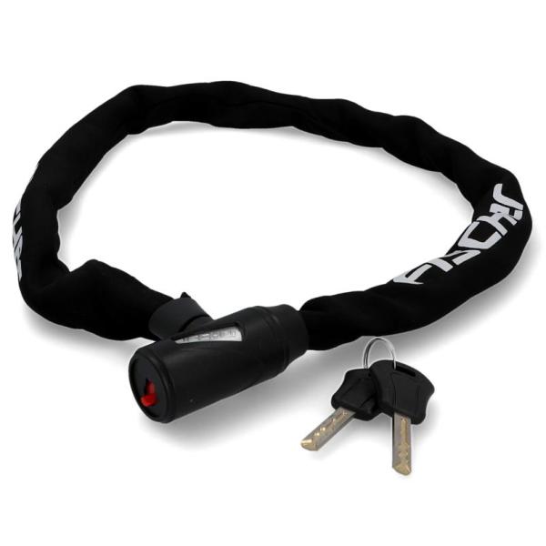 Ketten-Fahrradschloss Neopren, mit Schlüssel FISCHER 50463 (4008153504631)
