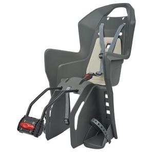 Fahrrad-Kindersitz, grau / schwarz FISCHER 50600 (4008153023224)