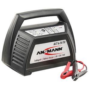 KFZ-Batterieladegerät, 6 / 12 und 24 Volt ANSMANN 1001-0014 (4013674021512)