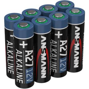 Alkaline Batterie A27/ LR27, 12 Volt, 8er Pack ANSMANN 1520-0016 (4013674168194)