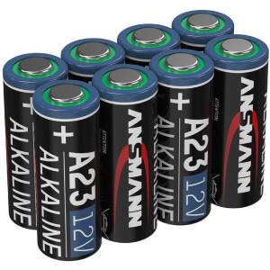 Alkaline Batterie A23/ LR23, 12 Volt, 8er Pack ANSMANN 1520-0015 (4013674168187)