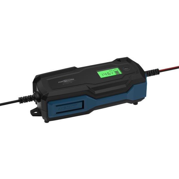 KFZ-Batterieladegerät BC, 6-12V/ 6A, schwarz/ blau ANSMANN 1001-0145 (4013674192908)