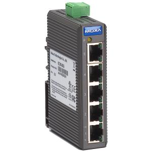 Unmanaged Industrial Ethernet Switch, 8 Port, EDS-208 MOXA