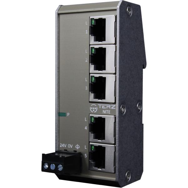 Unmanaged Industrial Ethernet Switch NITE-RF5-1100 TERZ