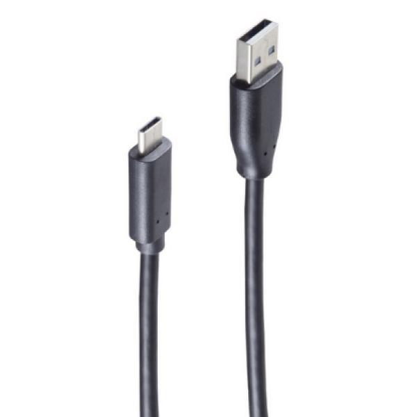 BASIC-S USB 2.0 Kabel, C-Stecker - A-Stecker shiverpeaks BS77143-3.0 (4017538121899)