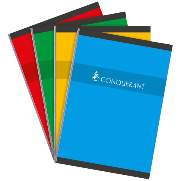 CONQUERANT SEPT Heft, broschiert, DIN A4, kariert, 96 Blatt 100102385 (3020120000268)