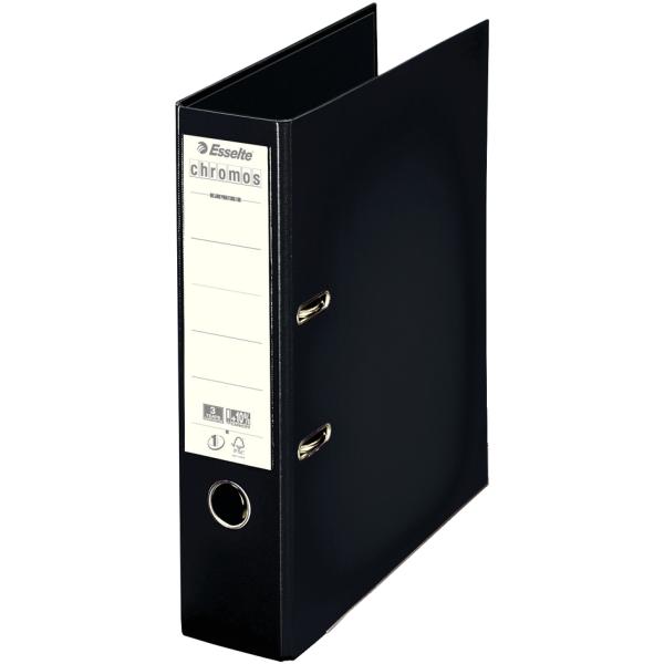 Plastik-Ordner Chromos, DIN A4, 80 mm, dunkelblau Esselte 230103 (3034152301033)