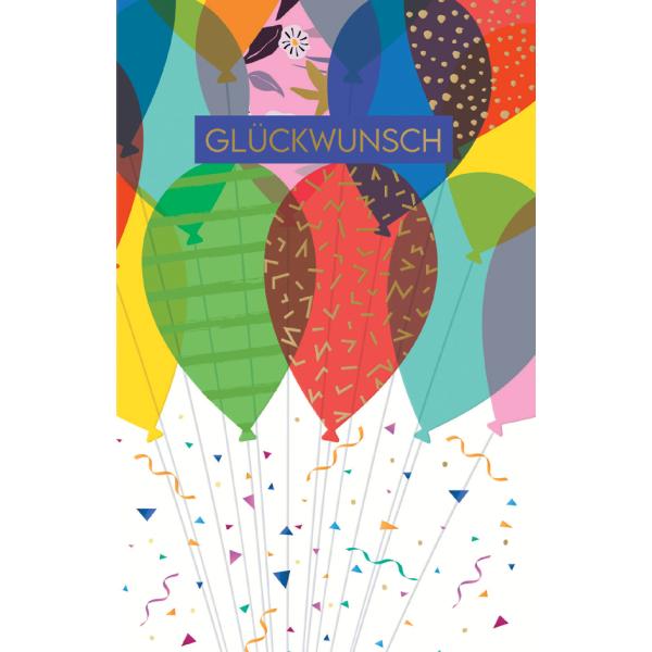 Geburtstagskarte 'Wishes 2' SUSY CARD 40055800 (4050498336453)