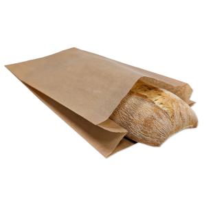 Seitenfaltenbeutel, 100 x 40 x 600 mm, braun MAILmedia 30131539 (4003928007706)