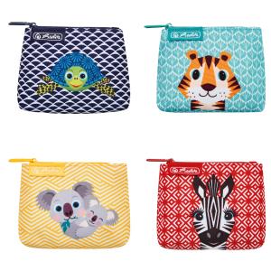 Geldbeutel 'Cute Animals', Canvas herlitz 300001446 (4008110286402)