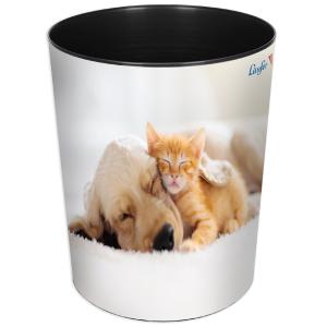 Papierkorb Hund und Katze Läufer 26667 (4006677266677)