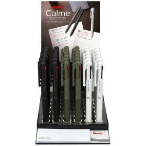 Mehrfarb-Druckkugelschreiber Calme, Thekendisplay Pentel BXA375-3E (4016284347232)