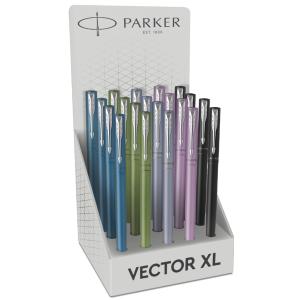 Füllhalter VECTOR XL, 20er Display PARKER 2162118 (3026981621185)