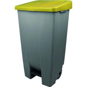 Tret-Abfalleimer 'the step chief', 120 Liter, grün helit H2405551 (8711112028005)