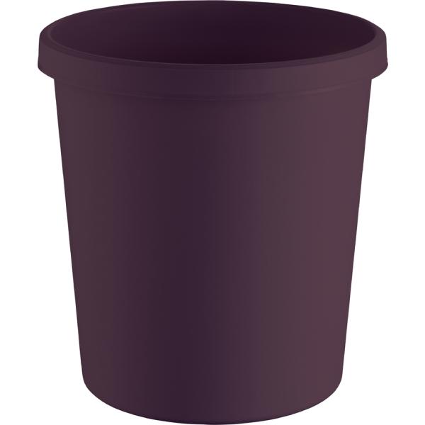 Papierkorb 'the green german', 18 Liter, rot-lila helit H6405825 (4012086022810)