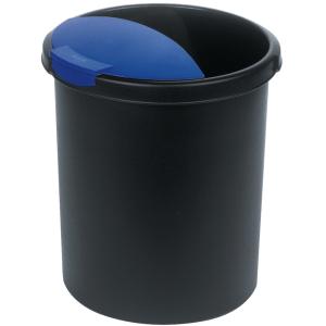 Abfall-Einsatz MOON, PP, 6 Liter, mit blauem Deckel HAN 1838-14 (4012473183889)