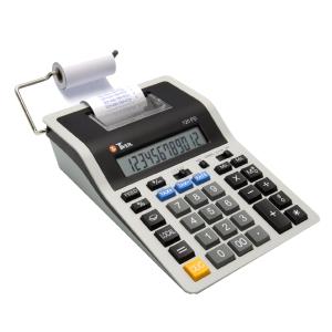 druckender Tischrechner 120 PD, grau/ schwarz TWEN TW120PD (4025999801595)